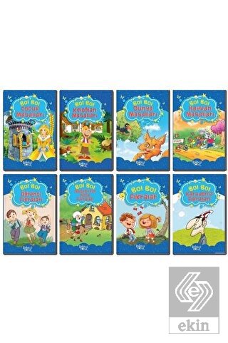 Bol Bol Fıkra ve Masallar Seti (8 Kitap Takım)