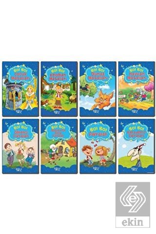 Bol Bol Fıkra ve Masallar Seti (8 Kitap Takım)