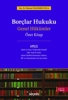 Borçlar Hukuku Genel Hükümler – Özet Kitap –