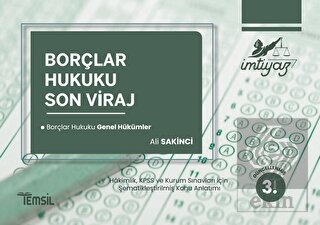 Borçlar Hukuku Genel Hükümler - Son Viraj