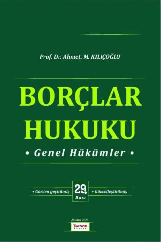 Borçlar Hukuku Genel Hükümler