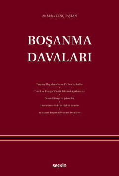 Boşanma Davaları Melek Genç Taştan Seçkin Yayıncılık Satın Al - ekinki