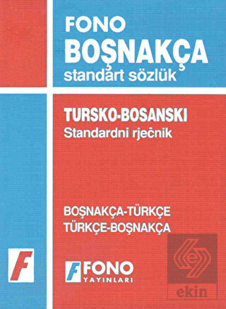 Boşnakça / Türkçe - Türkçe / Boşnakça Standart Söz