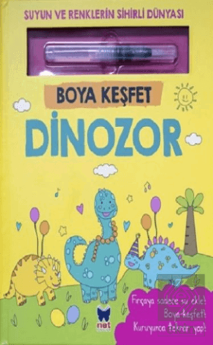 Boya Keşfet - Dinozor Kolektif Net Çocuk Yayınları Satın Al - ekinkita