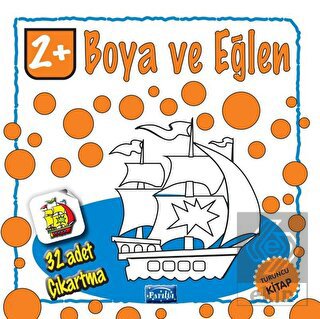 Boya ve Eğlen Turuncu Kitap