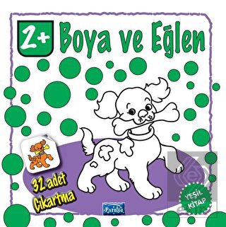 Boya ve Eğlen Yeşil Kitap