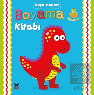 Boyama Kitabı Boya - Kopart - Dinozor