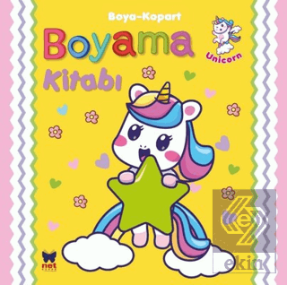 Boyama Kitabı Boya - Kopart - Unicorn
