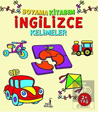 Boyama Kitabım - İngilizce Kelimeler