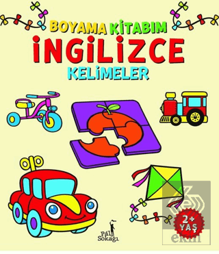 Boyama Kitabım - İngilizce Kelimeler