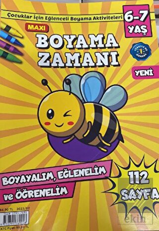 Boyama Zamanı 6-7 Yaş