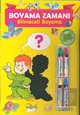 Boyama Zamanı: Bilmeceli Boyama