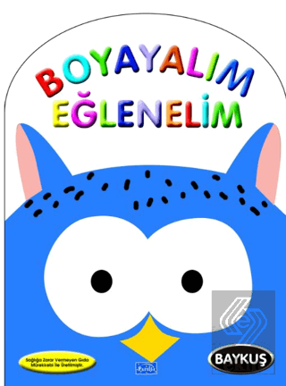 Boyayalım Eğlenelim Baykuş