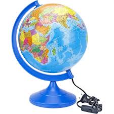 BRONS IŞIKLI KÜRE 26 CM SİYASİ