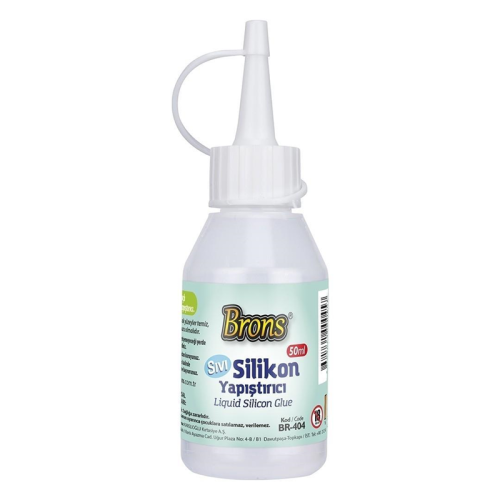 BRONS SIVI SİLİKON YAPIŞTIRICI 50 ML