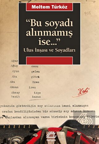 Bu Soyadı Alınmamış ise...