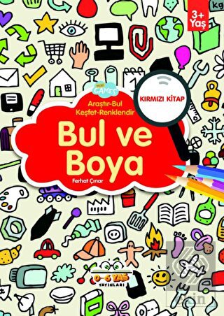 Bul ve Boya - Kırmızı Kitap
