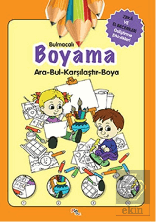Bulmacalı Boyama (Ara- Bul -Karıştır - Boya)