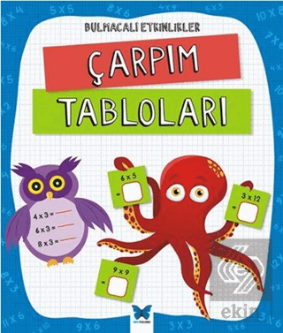 Bulmacalı Etkinlikler Çarpım Tabloları