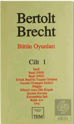 Bütün Oyunları Cilt: 1