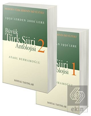 Büyük Türk Şiiri Antolojisi (2 Cilt Takım)