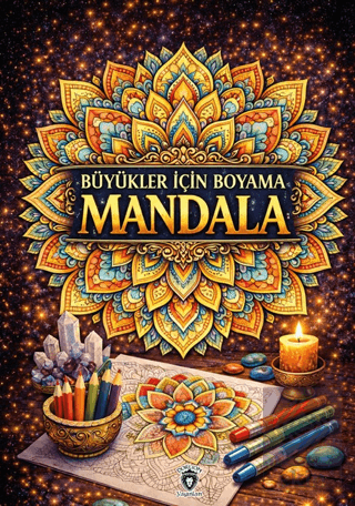 Büyükler İçin Boyama Mandala
