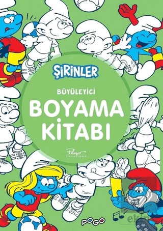 Büyüleyici Boyama Kitabı - Şirinler
