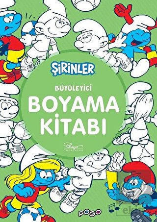 Büyüleyici Boyama Kitabı - Şirinler