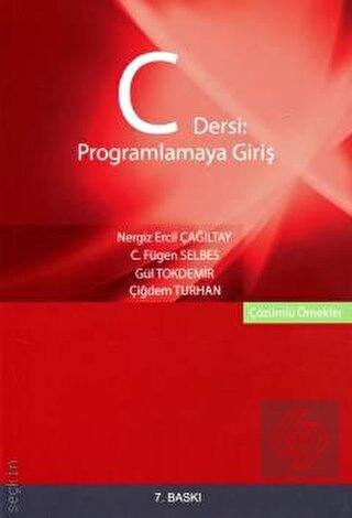 C Dersi Programlamaya Giriş
