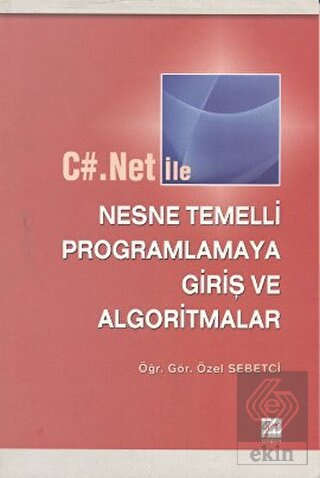 C#.Net ile Nesne Temelli Programlamaya Giriş ve Al