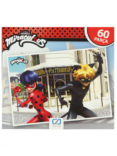CA Games Miraculous (60 Parça Puzzle)