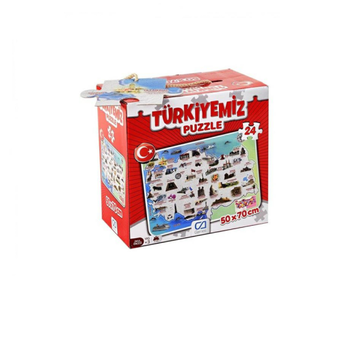 CA Games Türkiyemiz 24 Parça Yer Puzzle