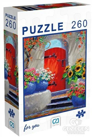 Ca Oyuncak Kırmızı Kapı Puzzle 260 Parça