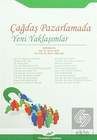 Çağdaş Pazarlamada Yeni Yaklaşımlar