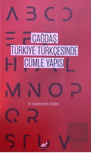 Çağdaş Türkiye Türkçesinde Cümle Yapısı