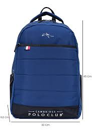 CAMBRİDGE POLO CLUB MİNİMALİST TASARIM UNİSEX ÇOK GÖZLÜ SIRT ÇANTASI L