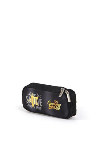 CAMBRİDGE POLO CLUB STAR UNİSEX ÇİFT BÖLME KALEMLİK SİYAH  CP04089