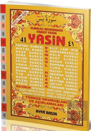 Cami Boy 41 Yasin Türkçeli - Fihristli Ayfa032