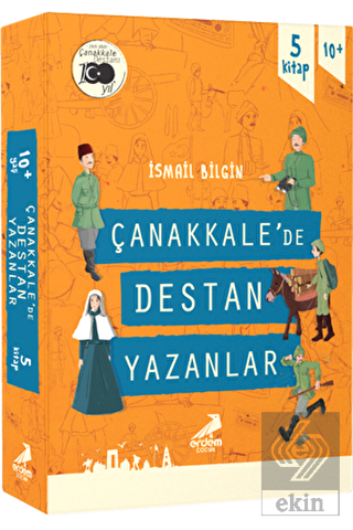 Çanakkale\'de Destan Yazanlar (5 Kitap Kutulu Set)