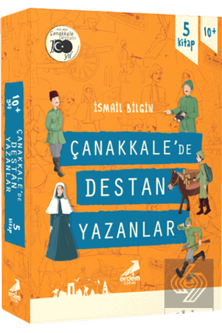 Çanakkale\'de Destan Yazanlar (5 Kitap Kutulu Set)