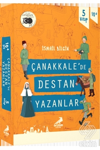 Çanakkale\'de Destan Yazanlar (5 Kitap Kutulu Set)