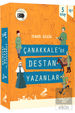 Çanakkale\'de Destan Yazanlar (5 Kitap Kutulu Set)
