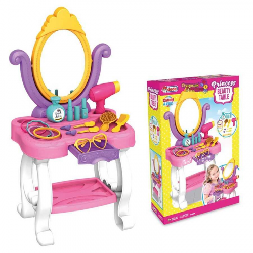 Candy Ken Prenses Oyuncak Güzellik Masası 15 Parça