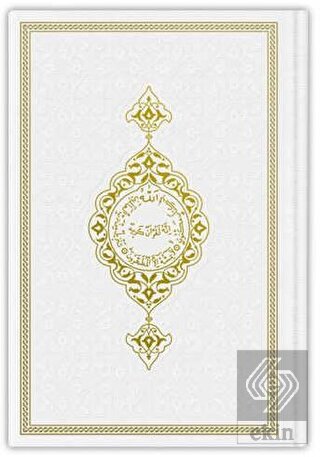 Çanta Boy Termo Deri Kuran-ı Kerim (Beyaz, Mühürlü