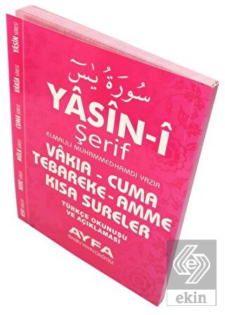 Çanta Boy Yasin (Türkçeli, Pembe) - 094P