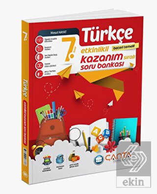 Çanta Yayınları 7.Sınıf Türkçe Kazanım Soru Bankas