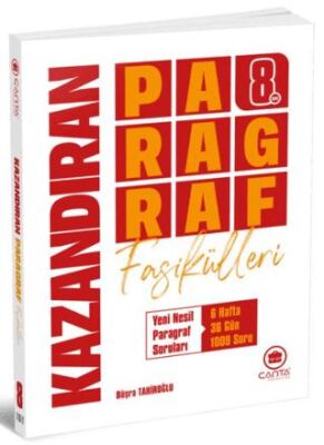 Çanta Yayınları 8. Sınıf Kazandıran Paragraf Fasikülleri