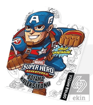 Captan America - Marvel Süper Kahramanlar Boyama K