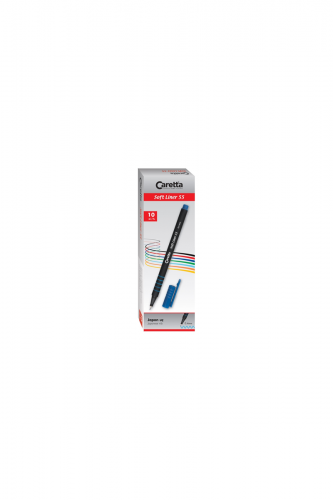 CARETTA 55 SOFT LINER KEÇELİ KALEM YEŞİL TEKLİ
