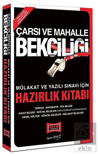 Çarşı ve Mahalle Bekçiliği Sınavına Hazırlık Konu